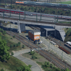 Die Ausfahrten am Kopfbahnhof