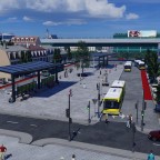 Der Marburger Hauptbahnhof in Hessen.