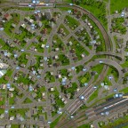Die Stadt von oben