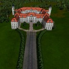 Mein Schloss Fasanerie mit Zufahrt