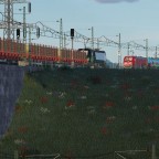 Zugbegegnung: ELL Vectron & Doppeltraktion BR 185.2 von DB Schenker + Günni fährt Güter
