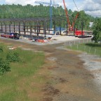 Emseln Industrie und Logistik Park Baustelle
