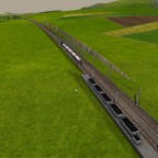 Güterbahnhof mitten auf der Hauptstrecke