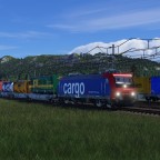 Re 482 mit gemischtem KV Zug
