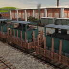 Lokmanufaktur 1910 -  Dampftrams versandbereit
