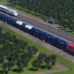 durch die Apfelbaumplantagen