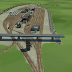 Bahnhof+Güterbahnhof von der anderen Seite