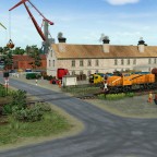Vossloh G800BB der Firma Northrail im Streckendienst