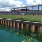 Along the Dutch High Speed Line