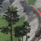 EC auf der Fahrt nach Basel SBB