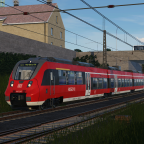 Ausfahrt RE20 in Richtung Bamberg