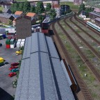 Ulm das Stadtviertel rund um die Abstellanlage Ostbahnhof 4