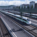 Volle Stunde, voller Bahnhof