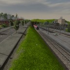 Zug Abfahrt
