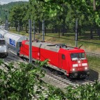 Class 185 and 186 in the green