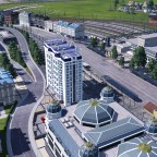 Langsam nimmt der Bahnhofsvorplatz Formen an 1