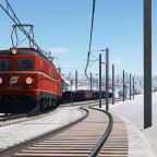 ÖBB 1010+1044 Doppeltraktion mit schwerem Güterzug