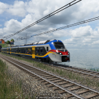 Unterhalb des Dorfes aus dem Tunnel, direkt das Meer