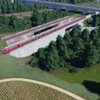 Südeinfahrt Ludswigsstadt Hbf