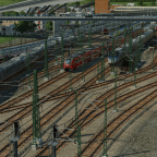 Der Bahnhof 1 auf der Karte