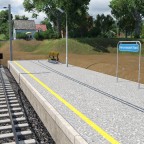 Ein neuer S-Bahn-Halt entsteht - Rentweinsdorf Nord - 11.02.1978