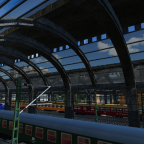 ein Blick in den Bahnhof