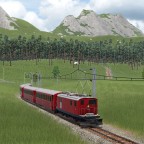Zahnrad-Zug der FO (Furka-Oberalp-Bahn)