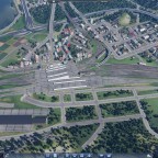 Maibara Station and depots