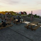 Auf der Burgterrasse der Hohensalzburg