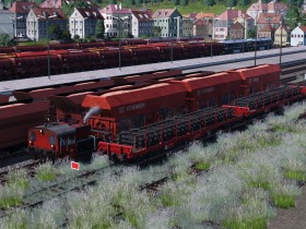 BR323 im Rangierbetrieb