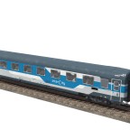 FS "Gran Confort" 70 type first class coach in new Trenitalia's interCity livery