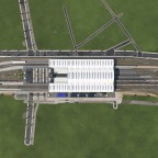 Dresden Hauptbahnhof von oben