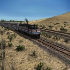Amtrak EMD F40PH Phase 3 mit Superline Coaches