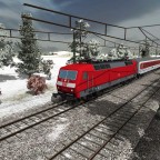 Nachtzug mit BR 120