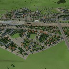 Die Entstehung der Hauptbahnhof mit der Innenstadt