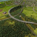 Hannover Süd ausfahrt, nach dem ersten Umbau für den Fernverkehr