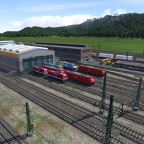 Ausfahrt Lokschuppen