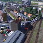 Ulm das Stadtviertel rund um die Abstellanlage Ostbahnhof 11