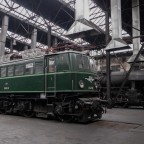 BBÖ 1040.01 und BR 52 im Heizhaus Strasshof