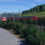 Ersatzverkehr auf der neuen SFS (06.01.2024)