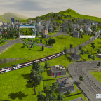 Der Zug fährt weiter nach Farnsworth HB (Endstation)