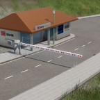 Einfahrt zum Autoverladesteg @Altona