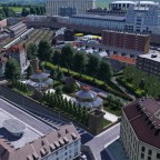 Ulm das Stadtviertel rund um die Abstellanlage Ostbahnhof