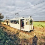 Außenstrecke im Straßenbahmuseum in Wehmingen