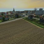 Sonnenuntergang über Herzbach