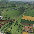 Making of an new road bridge Yarm to Whaley Bridge 1975
