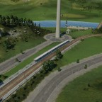 Anschluss der Güterbahn in Zürich