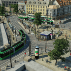 Hochbetrieb an der Stadtmitte