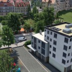 Rechts das CS Gebäude