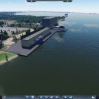 Rødbyhavn Fähranleger mit Bahnanschluss